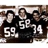 Jack Ham Andy Russell & Jack Lambert autographed