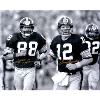 Terry Bradshaw & Lynn Swann autographed