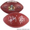 Peyton Manning & John Elway autographed