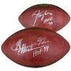 Lawrence Taylor & Michael Strahan autographed