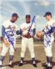 1969 New York Mets Outfielders autographed