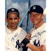 Mickey Mantle & Yogi Berra autographed