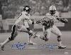 Earl Campbell & Mel Blount autographed