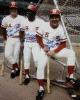 Signed Pete Rose Johnny Bench & Joe Morgan