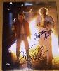 Michael J. Fox & Christopher Lloyd autographed