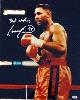 Lennox Lewis autographed