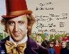 Willy Wonka autographed