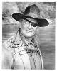 John Wayne autographed