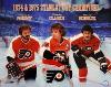 Bernie Parent Bobby Clarke & Dave Schultz autographed