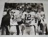 Joe Greene & Terry Bradshaw autographed