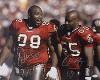 Warren Sapp & Derrick Brooks autographed