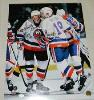 Mike Bossy & Bryan Trottier autographed