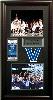 Signed VILLANOVA WILDCATS FRAMED TICKET COLLAGE