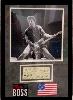 Bruce Springsteen autographed