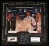 Signed Gerrit Cole 'Welcome to NY' Tribute