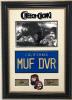 Cheech & Chong License Plate Tribute autographed