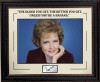 Signed Betty White Quote Collage