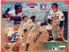 Cleveland Indians Legends autographed