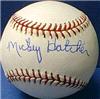 Signed Mickey Hatcher