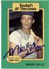 Maury Wills autographed