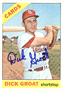 Dick Groat autographed