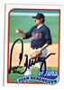 Juan Berenguer autographed