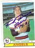 Frank Tanana autographed