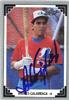 Andres Galarraga autographed