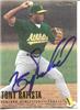 Tony Batista autographed