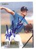 Signed Matt Mantei