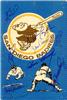 San Diego Padres logo autographed