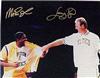 Larry Bird & Magic Johnson autographed