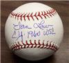 Vern Law autographed