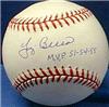 Yogi Berra autographed