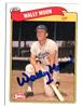 Wally Moon autographed