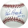 Signed Lou Brock