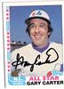 Gary Carter autographed