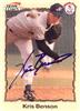 Signed Kris Benson