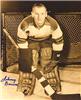 Johnny Bower autographed